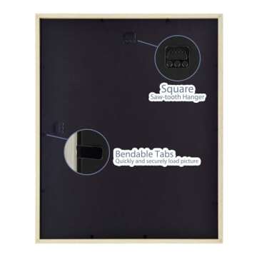 Frametory 16x20 Rustic Picture Frame - Versatile & Elegant