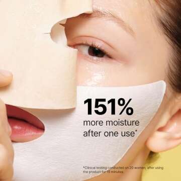 Dr.Jart+ Ceramidin Cream-Infused Face Mask for Dry Skin with Ceramides and Panthenol | Sheet Mask | Korean Skin Care, 1 Pack