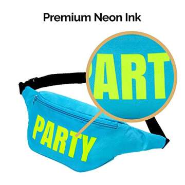 Bachelorette 80s Fanny Pack Set: 7 Stylish Party Packs