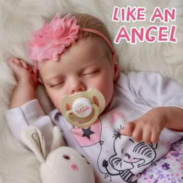 JIZHI Lifelike Reborn Baby Dolls - 0-3 Months Baby Soft Body Realistic-Newborn Baby Dolls Real Life Baby Dolls with Feeding Kit & Gift Box for Kids Age 3 + or Collection3