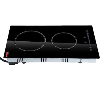 VEVOR 12-Inch Electric Stove with 2 Burners