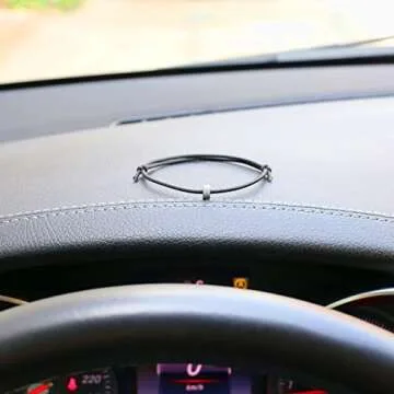 ECBANLI Bracelet Car Window Breaker, Wrist Strap with Tungsten Carbide Bead Vehicle Emergency Self Rescue Tool, Wristbands Breaking Tempered Safety Glass Rapid Escape