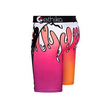 Ethika Boys Staple Boxer Brief | Bomber Werx (AST, X-Large)