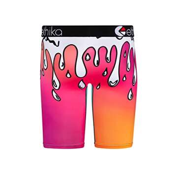 Ethika Boys Staple Boxer Brief | Bomber Werx (AST, X-Large)