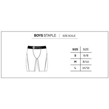 Ethika Boys Staple Boxer Brief | Bomber Werx (AST, X-Large)