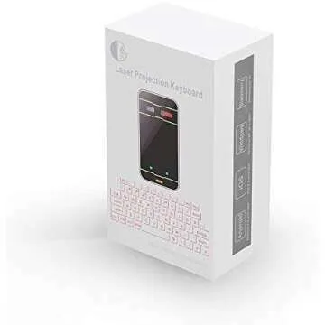 Wireless Laser Projection Virtual Keyboard for Devices