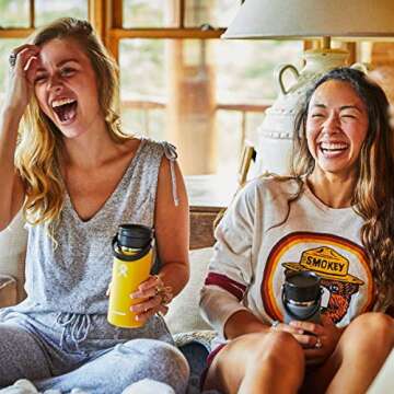 Hydro Flask 16 oz Wide Mouth Bottle with Flex Sip Lid Olive