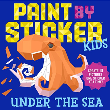 Creative Fun with Paint by Sticker Kids Under the Sea