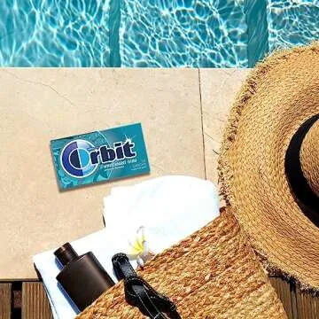 ORBIT Wintermint Sugar Free Chewing Gum, 12 Packs of 14-Pieces (168 Total Pieces)