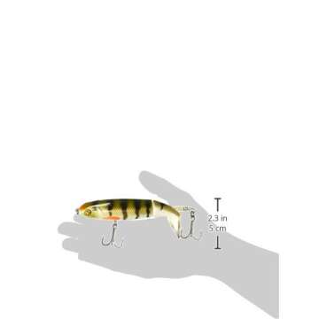 River2Sea Whopper Plopper Topwater Lure 130mm Perch Color