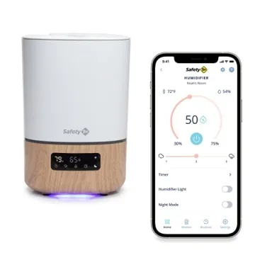 Safety 1st Smart Humidifier with App Control and Nightlight