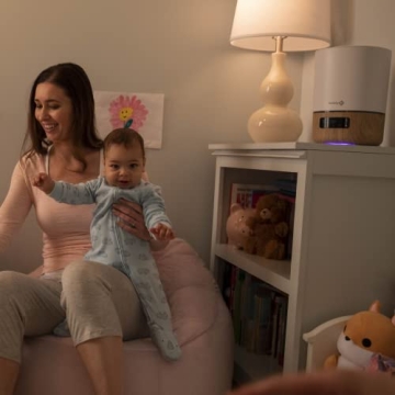 Safety 1st Smart Humidifier with App Control and Nightlight