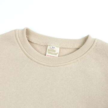 RUKOSU Toddler Fleece Pullover Sweatshirt for Kids