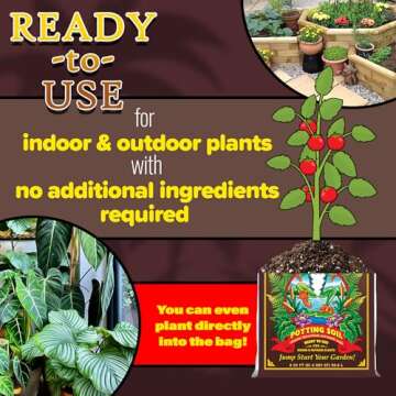 FoxFarm Happy Frog Potting Soil, 2cu ft - for Indoor/Outdoor Container Plants, Improves Root Efficiency, pH Adjusted for Optimal Nutrient Uptake - Contains Mycorrhizae and Humic Acids