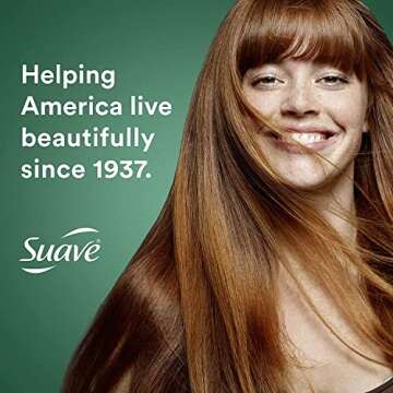 Suave Moisturizing Shampoo and Conditioner Set with Shea Butter