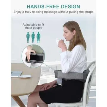 Nekteck Cordless Neck and Back Massager with Heat