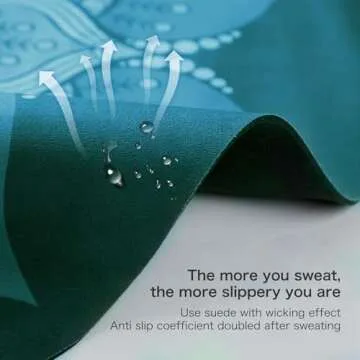 IKULE Extra Large Round Meditation Mat Circular Anti Slip Oversize Rubber Furniture Pad for Yoga,Meditation,Pilates,Exercise for Home Outdoor(140CM X 3.5MM Thick)