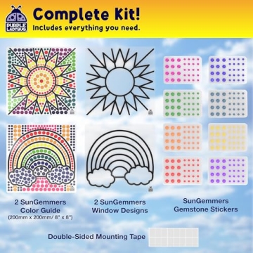 Purple Ladybug SunGemmers Kits for Kids Crafting Fun