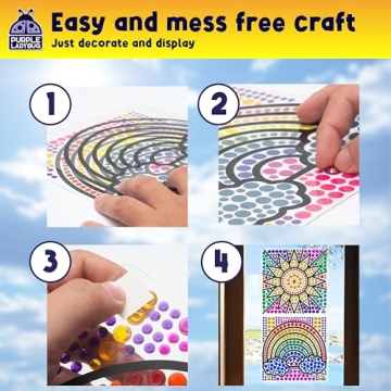 Purple Ladybug SunGemmers Kits for Kids Crafting Fun