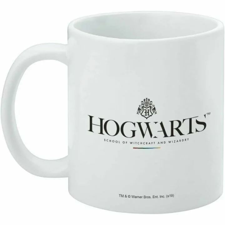 Hogwarts Logo Coffee Mug - Harry Potter 11oz White