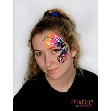 Silly Farm Tropical Paradise Rainbow Cake