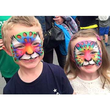 Silly Farm Tropical Paradise Rainbow Cake