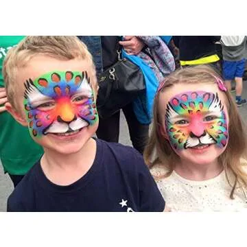 Silly Farm Tropical Paradise Rainbow Cake