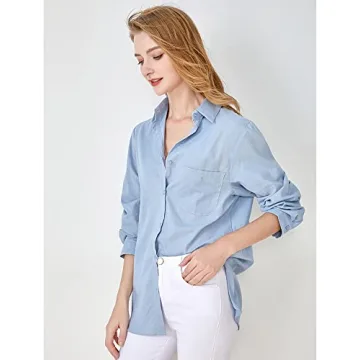 Stylish Cofouen Women's Cotton Linen Shirt for Every Occasion