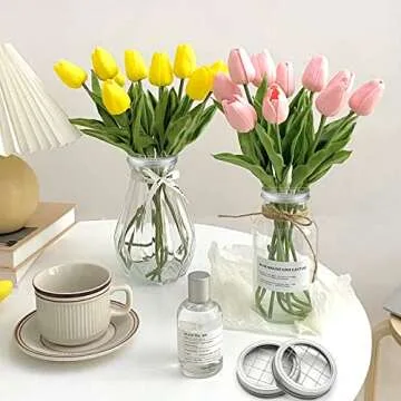 Cinvo Flower Mason Jar Insert Lid Metal Flower Organizer Frog Lid for Regular Mouth Mason Canning Jars Bouquet Easy Flower Arranging(6 Set Rings and Separate Lids)