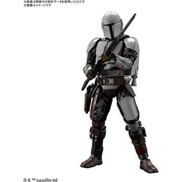 BANDAI Hobby - The Mandalorian - The Mandalorian Beskar Armor, Spirits Star Wars 1/12 Model Kit