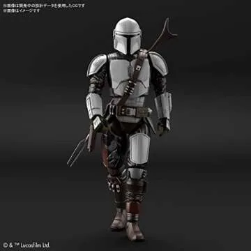 BANDAI Hobby Mandalorian Beskar Armor Model Kit 1/12