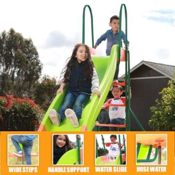 Kids Playground Slide for Outdoor and Indoor Fun