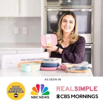 Dreamroo Silicone Bento Box for Kids and Adults- BPA Free, 3 Compartment Lunch Box - Microwave, Dishwasher and Freezer Safe - Perfect for Work, School and On-the-Go Meals