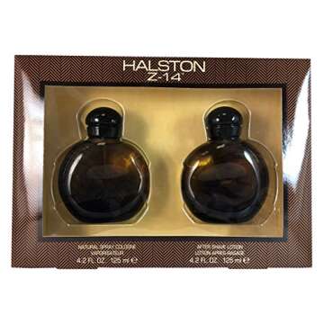 Halston Z-14 By Halston For Men: Cologne Spray & Aftershave Set - 4.2 Ounces Each