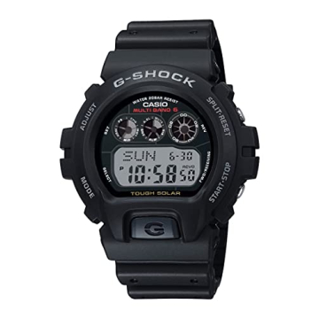 Casio G-Shock GW6900-1 Men's Tough Solar Black Resin Sport Watch