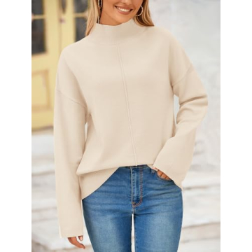 PRETTYGARDEN Women's Fall Sweater - Ribbed Knit Pullover