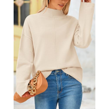 PRETTYGARDEN Women's Fall Sweater - Ribbed Knit Pullover