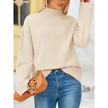 PRETTYGARDEN Women's Fall Sweater - Ribbed Knit Pullover