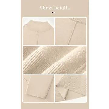 PRETTYGARDEN Women's Fall Sweater - Ribbed Knit Pullover