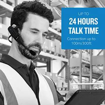 BlueParrott C400-XT Headset - Superior Sound & Comfort