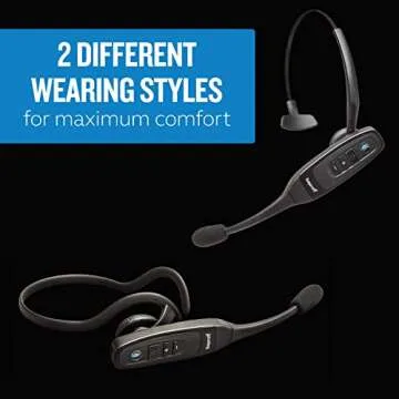 BlueParrott C400-XT Headset - Superior Sound & Comfort
