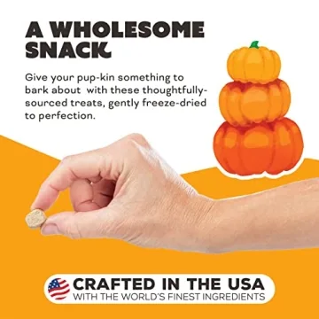 Premium Freeze Dried Dog Treats - Chicken & Pumpkin Flavor