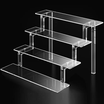 Stylish 12” Acrylic Shelf for Perfect Organizing
