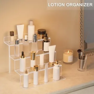 Stylish 12” Acrylic Shelf for Perfect Organizing