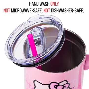 Hello Kitty Waving Tumbler with Handle - 40 Oz