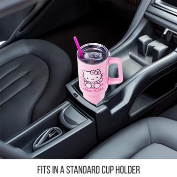 Hello Kitty Waving Tumbler with Handle - 40 Oz