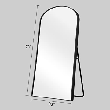 NeuType Full Length Arched Mirror - Elegant and Safe Mirror