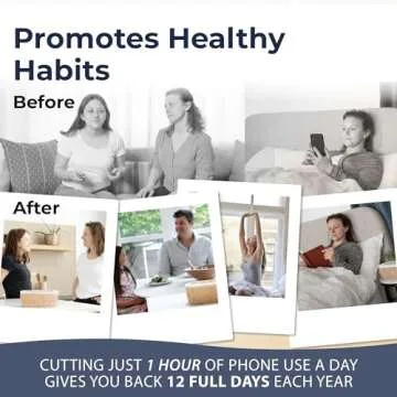 Mindsight Timed Lockbox for Distractions and Wellness