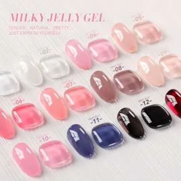 BORN PRETTY Jelly Burgundy Gel Nail Polish for Stunning Nails