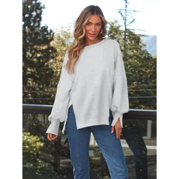 Trendy Queen Oversized Sweatshirt Comfort Style Fall Winter